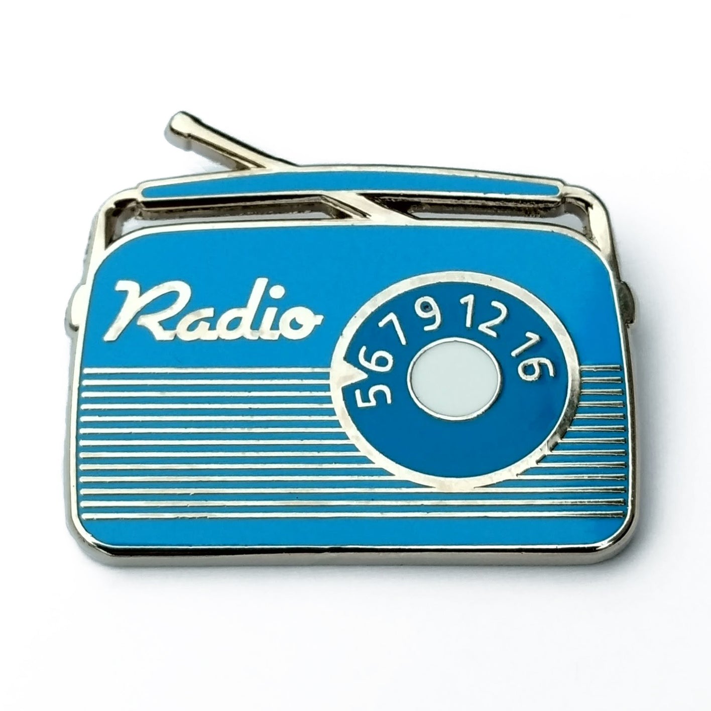 Retro Radio Enamel Pin