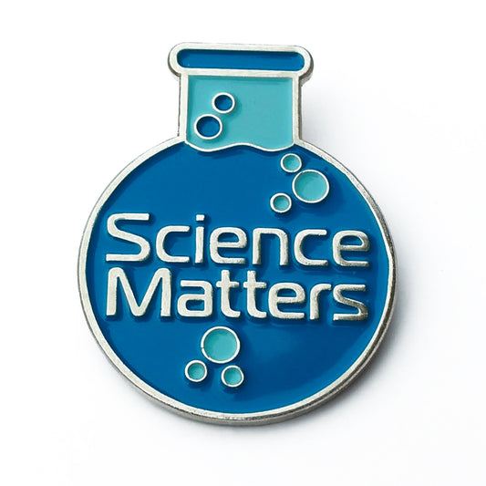 Science matters Enamel Pin