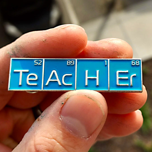 Science Teacher Periodic Elements Enamel pin